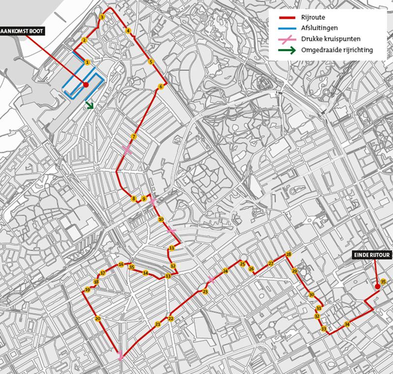 route sinterklaas 14 november 2015 Den Haag intocht