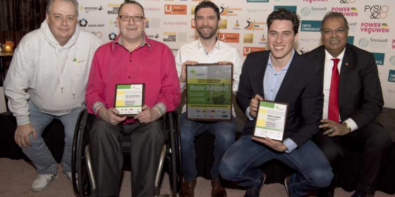 Wouter Duinisveld wint Haagse Sportprijs voor Gehandicapten