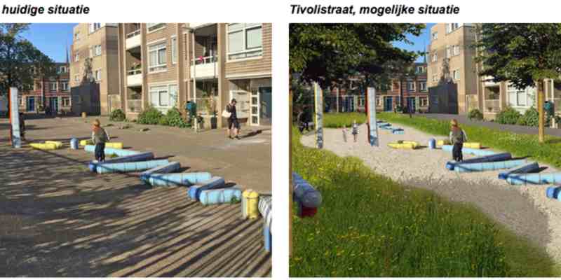 tivolistraat meer groen