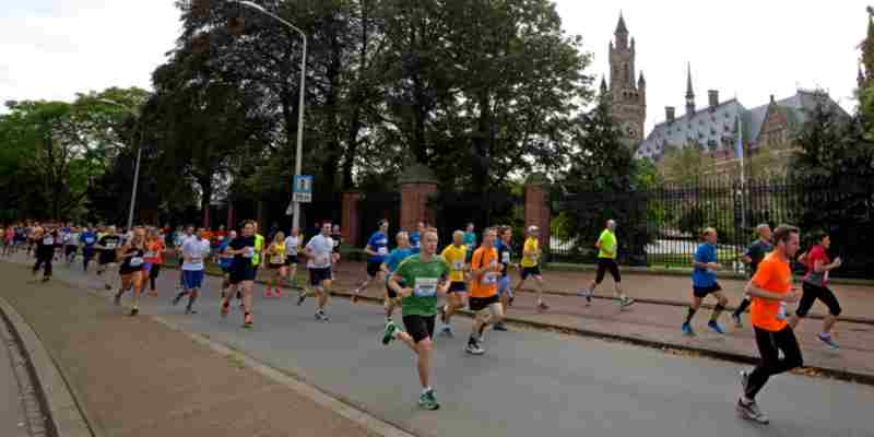 Vredesloop den haag 2016