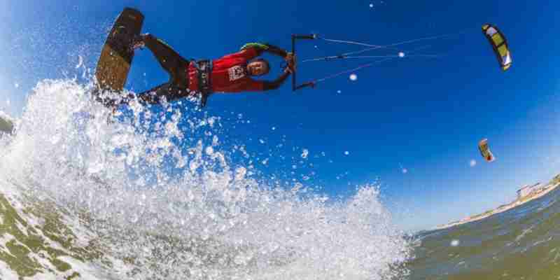 hartstichting nederland kite surfen