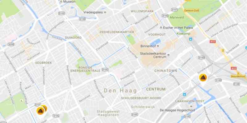 poepkaart Zeeheldenkwartier Den Haag