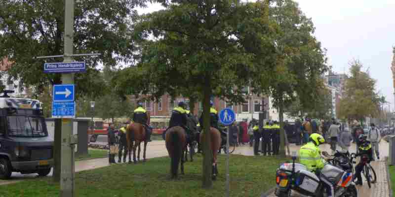 demonstraties prins Hendrikplein den haag